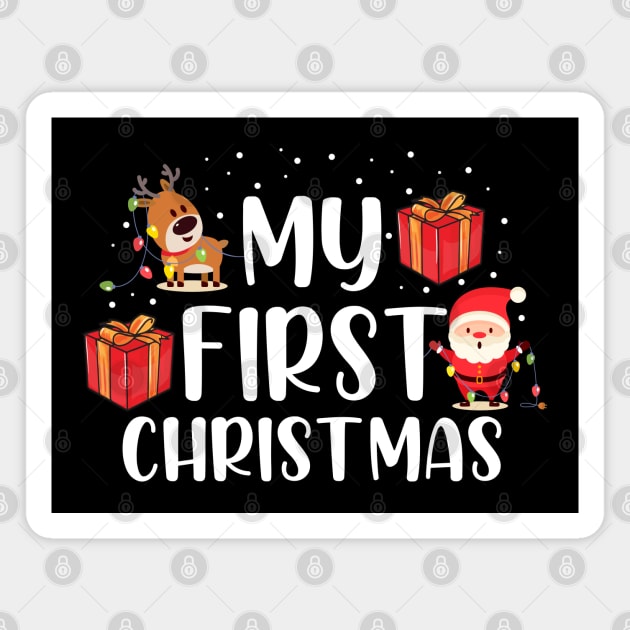 My First Christmas Sweater Magnet by KsuAnn